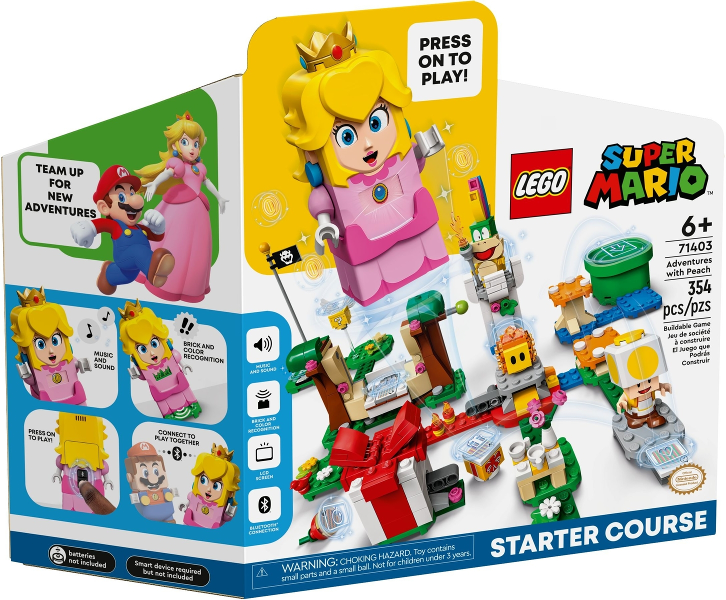 LEGO® 71403 – Adventures with Peach Starter | 354 piezas | Super Mario