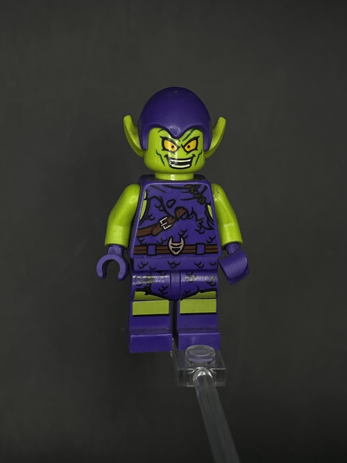 LEGO Minifigura Green Goblin Verde Lima - Marvel Épica