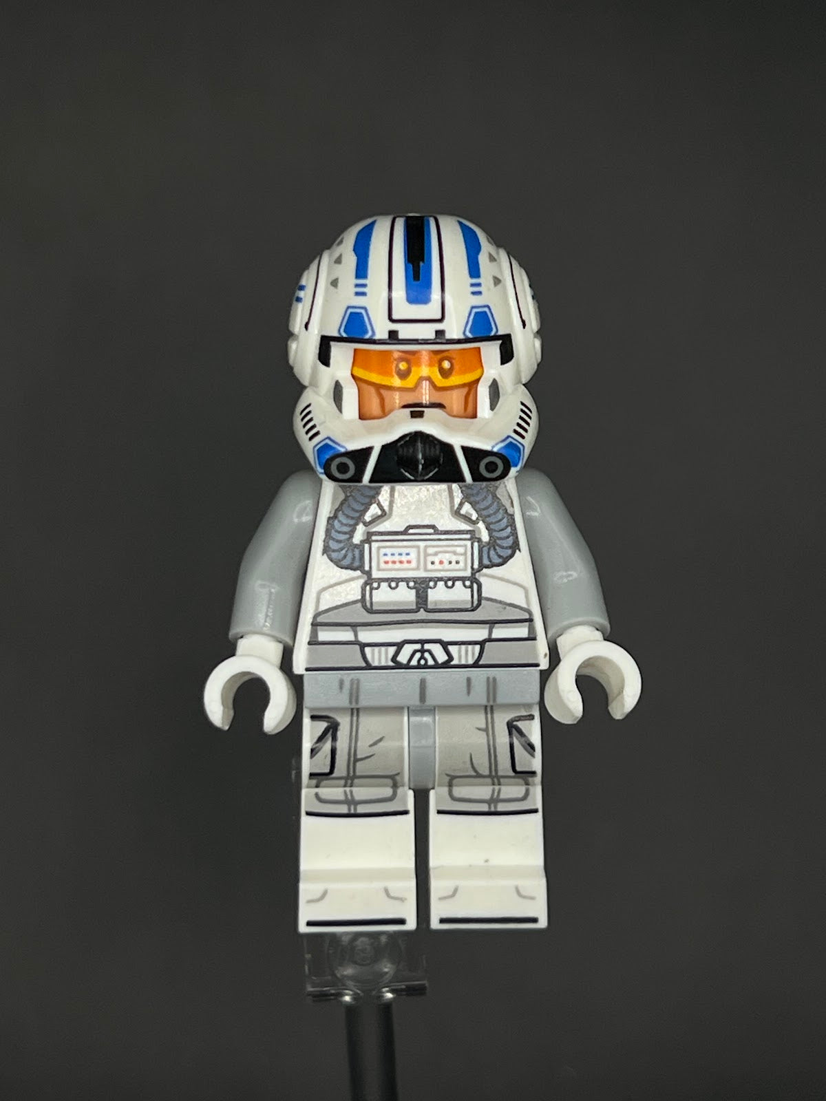 LEGO Minifigura Clone Trooper Piloto Casco Azul - Star Wars Legendaria