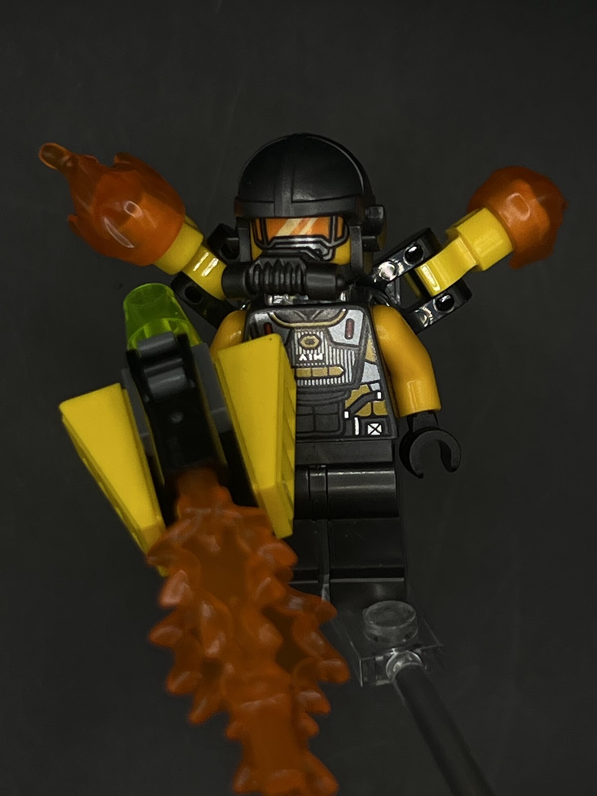 LEGO Minifigura Aim Agent - Marvel Épica
