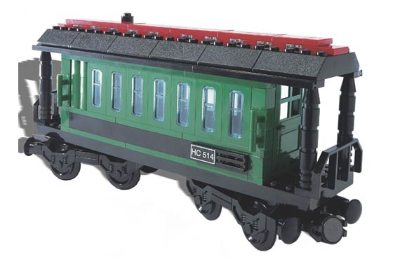 LEGO Set Passenger Wagon - Train — set armado