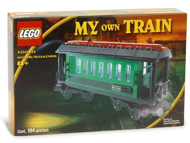 LEGO Set Passenger Wagon - Train — caja oficial