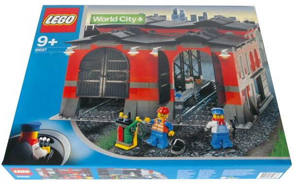 LEGO Set Train Engine Shed - Train — caja oficial