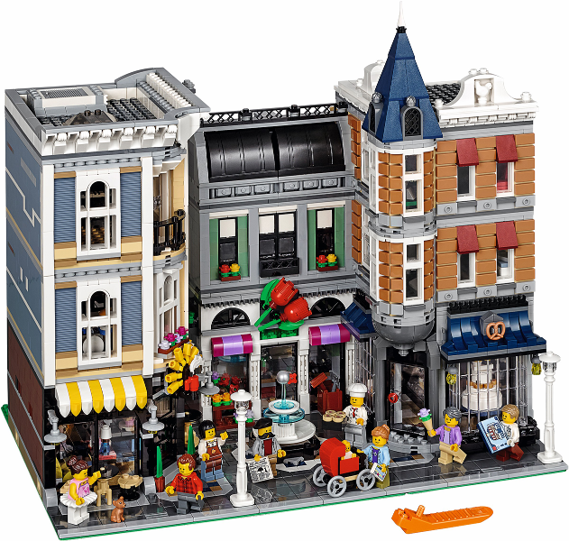LEGO Set Assembly Square - Icons (Creator Expert & Advanced Models) (10255-1) — set armado (referencia)