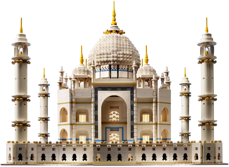 LEGO Set Taj Mahal {Reissue} - Sculptures (10256-1) — set armado (referencia)