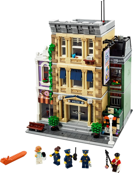 LEGO Set Police Station - Creator Expert — set armado (referencia)