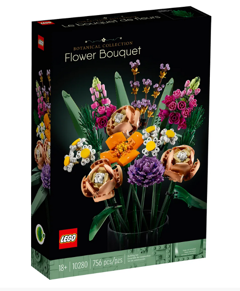 LEGO Set Flower Bouquet - Botanicals (Botanical Collection) (10280) — caja oficial