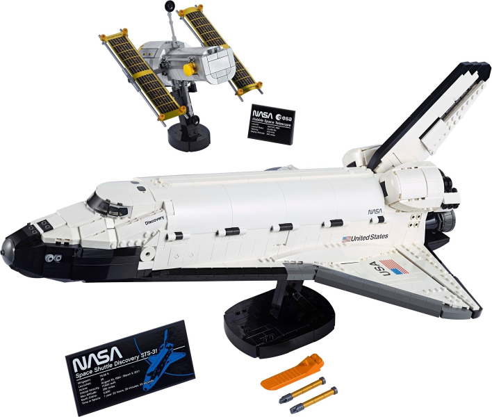 LEGO Set NASA Space Shuttle Discovery - Icons (Creator Expert & Advanced Models) (10283) — set armado