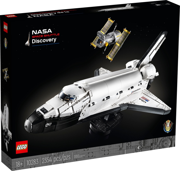 LEGO Set NASA Space Shuttle Discovery - Icons (Creator Expert & Advanced Models) (10283) — caja oficial