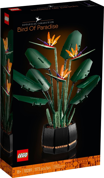 LEGO Set Bird of Paradise - Botanicals (Botanical Collection) (10289) — caja oficial