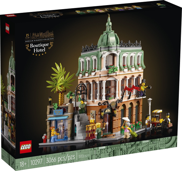 LEGO Set Boutique Hotel - Creator — caja oficial
