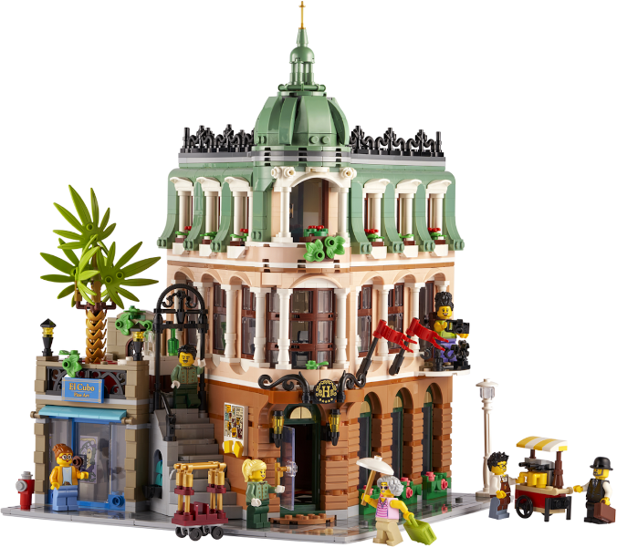 LEGO Set Boutique Hotel - Creator — set armado