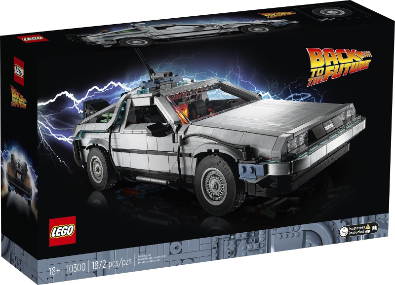 LEGO Back to the Future Time Machine 10300 - DagaBlocks