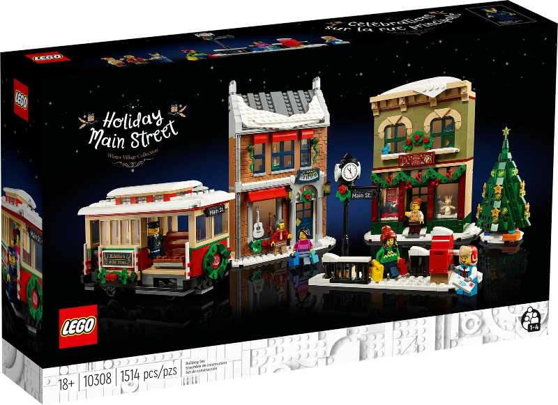 LEGO Set Holiday Main Street - Icons (Creator Expert & Advanced Models) (10308) — caja oficial