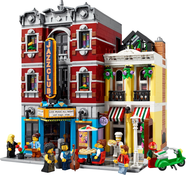 LEGO Set Jazz Club - Creator Expert — set armado