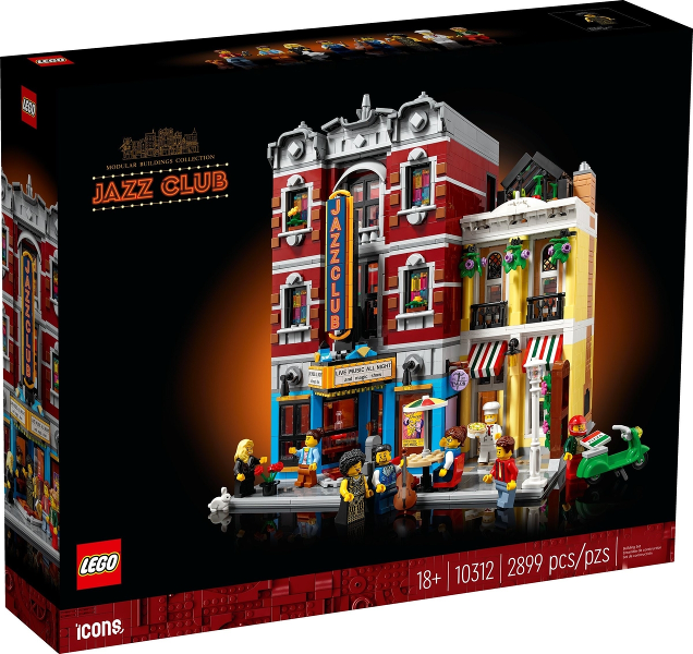 LEGO Set Jazz Club - Creator Expert — caja oficial