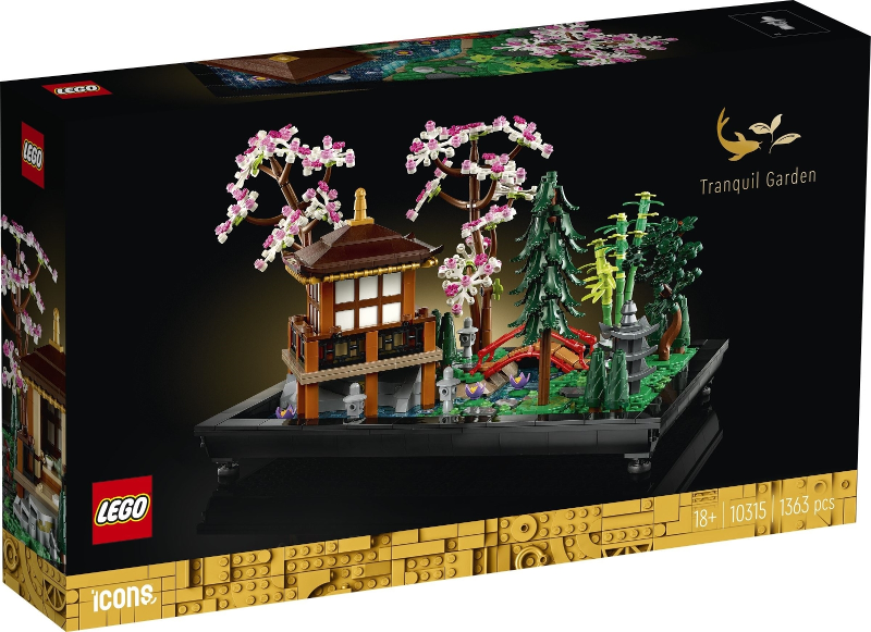 LEGO Set Tranquil Garden - Icons (Creator Expert & Advanced Models) (10315) — caja oficial