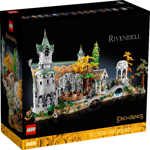 LEGO Set Rivendell - The Hobbit & The Lord of the Rings (10316) — caja oficial