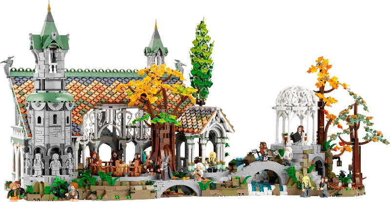 LEGO Set Rivendell - The Hobbit & The Lord of the Rings (10316) — set armado