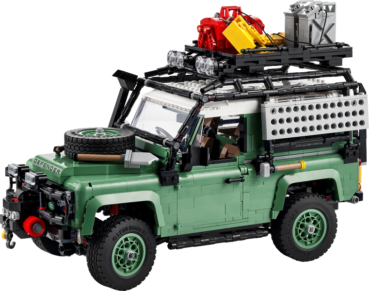 LEGO Set Land Rover Classic Defender 90 - Icons (Creator Expert & Advanced Models) (10317) — set armado