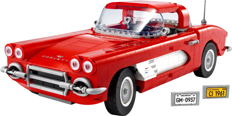 LEGO Set Corvette - Icons (Creator Expert & Advanced Models) (10321) — set armado
