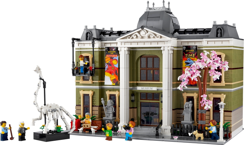 LEGO Set Natural History Museum - Icons (Creator Expert & Advanced Models) (10326) — set armado