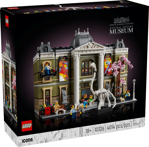 LEGO Set Natural History Museum - Icons (Creator Expert & Advanced Models) (10326) — caja oficial