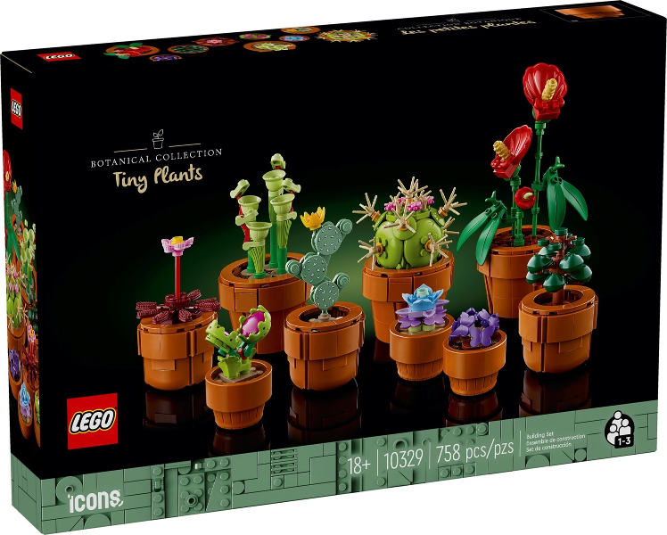 LEGO Set Tiny Plants - Botanicals (Botanical Collection) (10329) — caja oficial