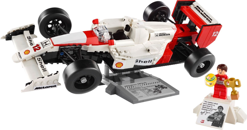 LEGO Set McLaren MP4/4 & Ayrton Senna - Creator — set armado