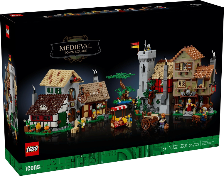 Medieval Town Square — caja oficial