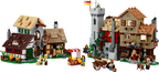 LEGO Set Medieval Town Square - Castle (10332-1) — set armado (referencia)