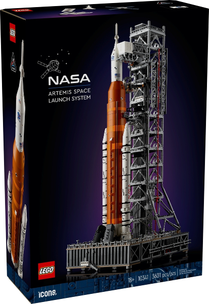 LEGO Set NASA Artemis Space Launch System - Icons (Creator Expert & Advanced Models) (10341) — caja oficial