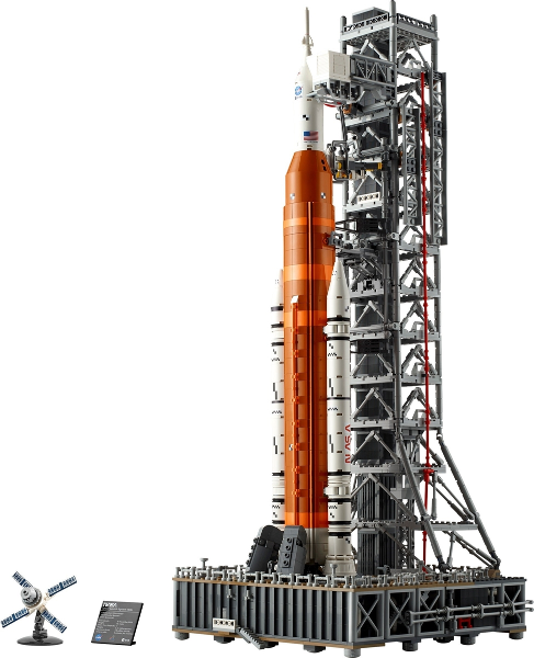 LEGO Set NASA Artemis Space Launch System - Icons (Creator Expert & Advanced Models) (10341) — set armado
