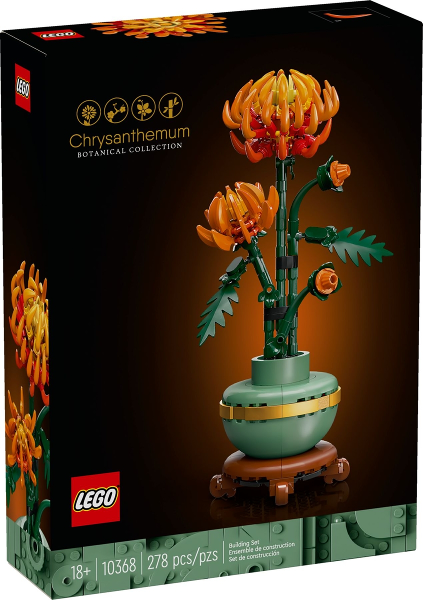 LEGO Set Chrysanthemum - Botanicals (Botanical Collection) (10368) — caja oficial