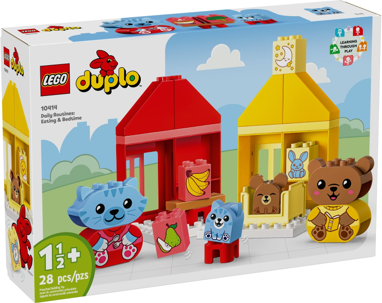LEGO Daily Routines: Eating & Bedtime 10414 - Icons - DagaBlocks