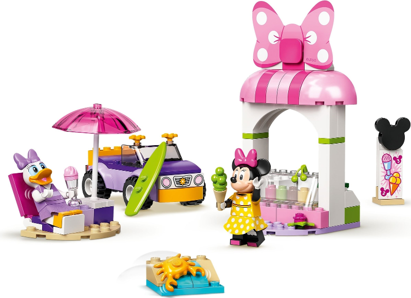 LEGO Set Minnie Mouse's Ice Cream Shop - Disney (10773-1) — set armado (referencia)