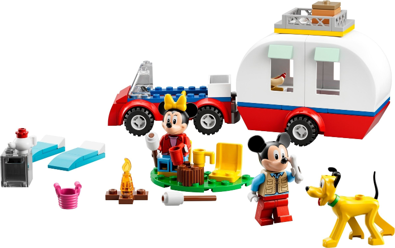 LEGO Set Mickey and Minnie's Camping Trip - Disney (10777-1) — set armado (referencia)