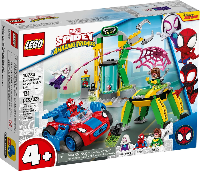 LEGO Set Spider-Man at Doc Ock’s Lab (10783-1) — caja oficial