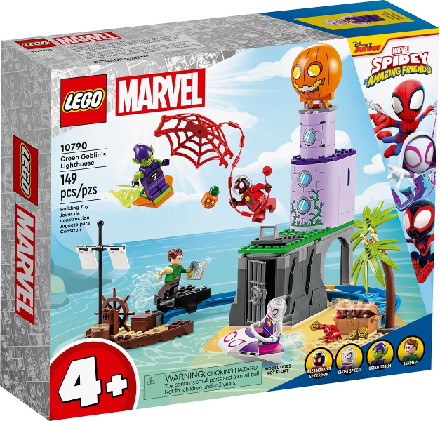 LEGO GREEN GOBLIN«S LIGHTHOUSE 10790 - Icons - DagaBlocks