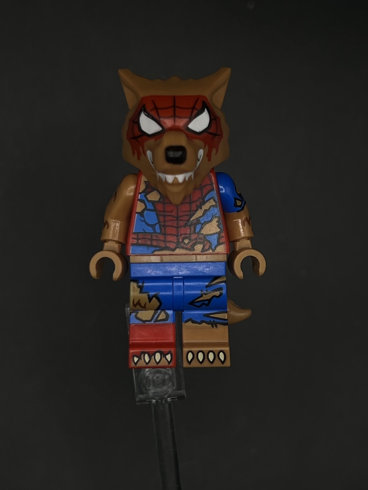 LEGO Minifigura Spiderman Lobo - Marvel Épica