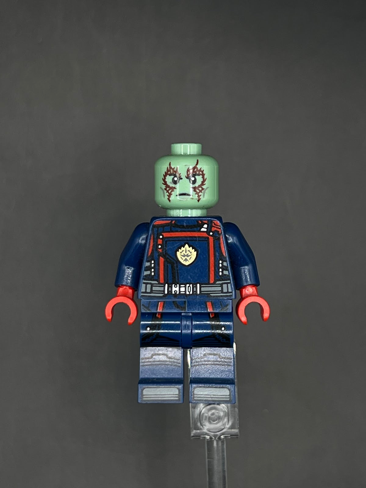 LEGO Minifigura Drax Dark Blue Suit - Marvel Legendaria
