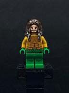 Aquaman - Dark Brown Long Hair, Green Legs - Foto real - DagaBlocks