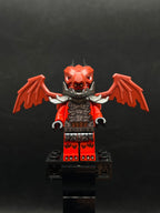 Dragonian Warrior - Open Mouth with Teeth Parted, Dragon Backpack - Foto real - DagaBlocks