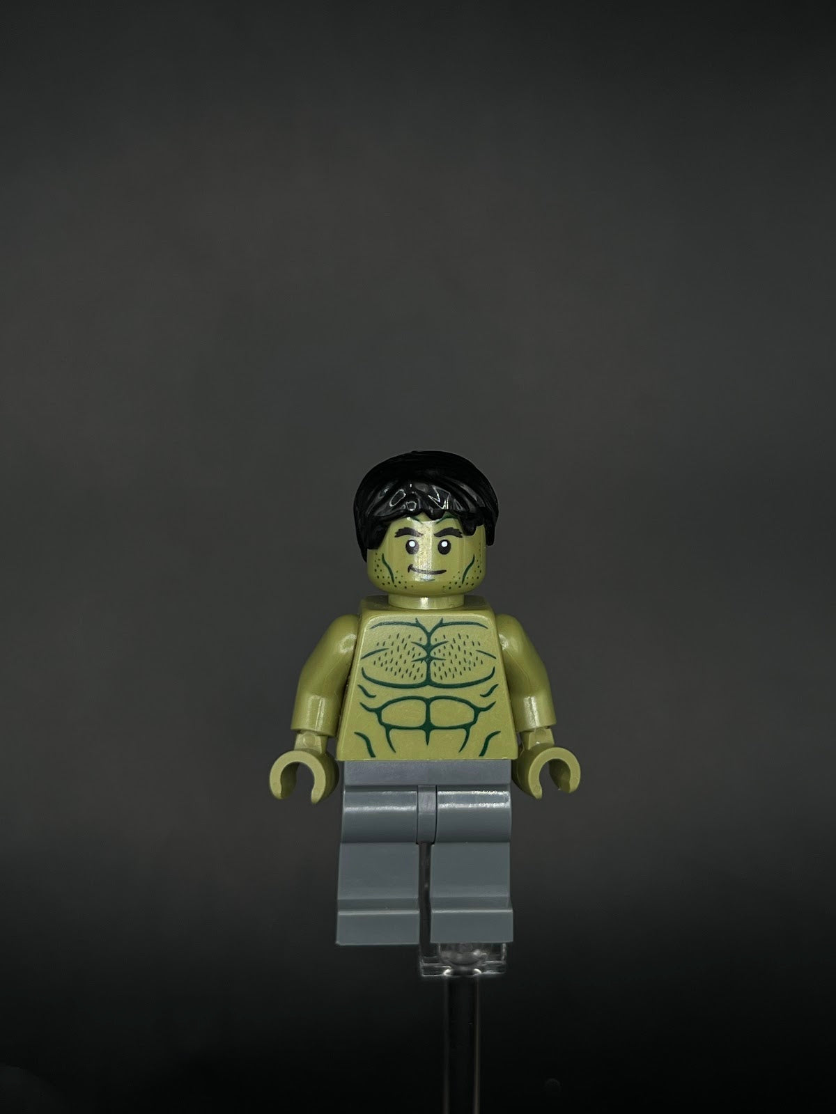 LEGO Minifigura Hulk Piernas Grises - Marvel Legendaria