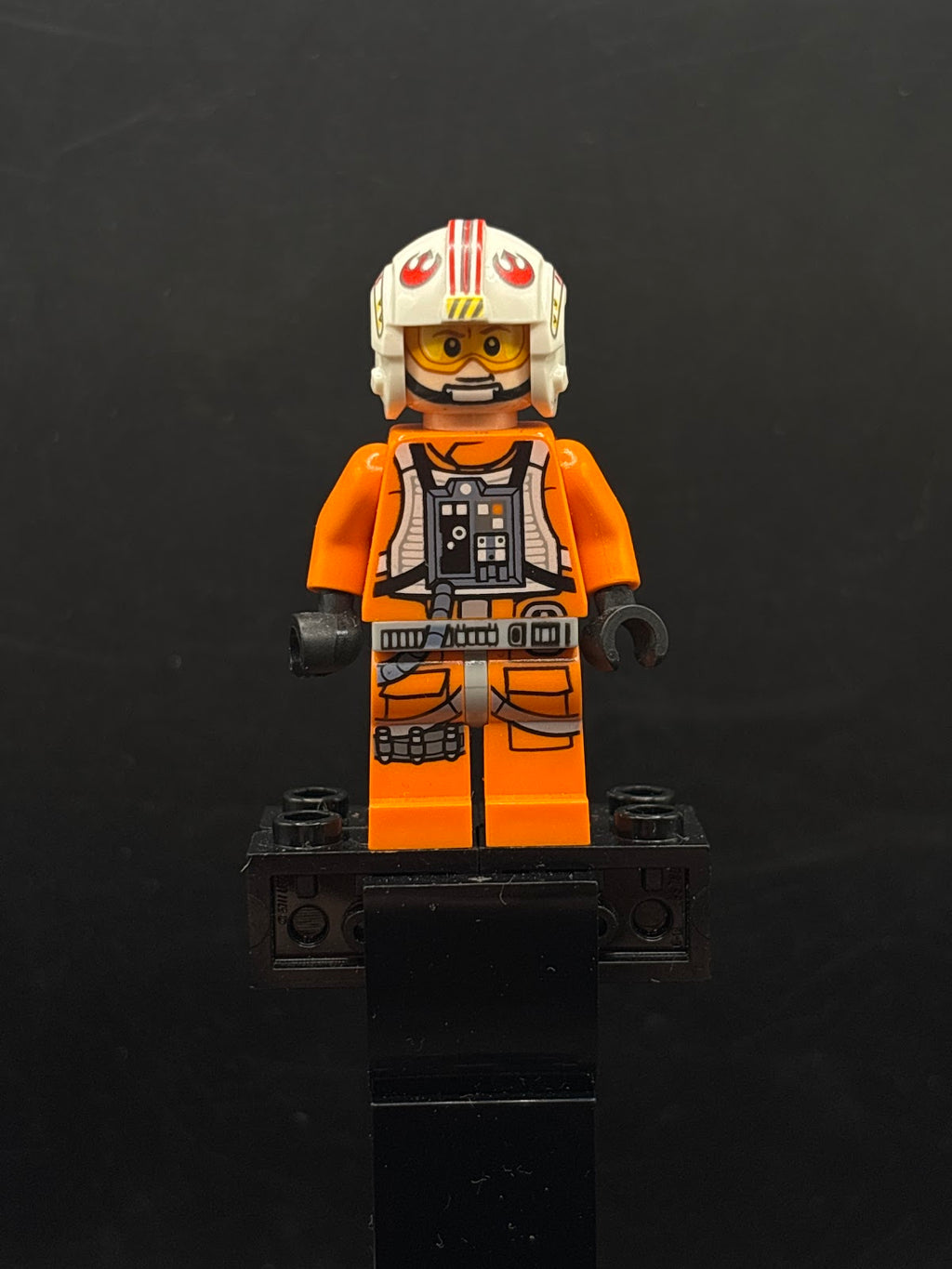 Luke Skywalker (Pilot, Printed Legs, Visor Up / Down) - Foto real - DagaBlocks