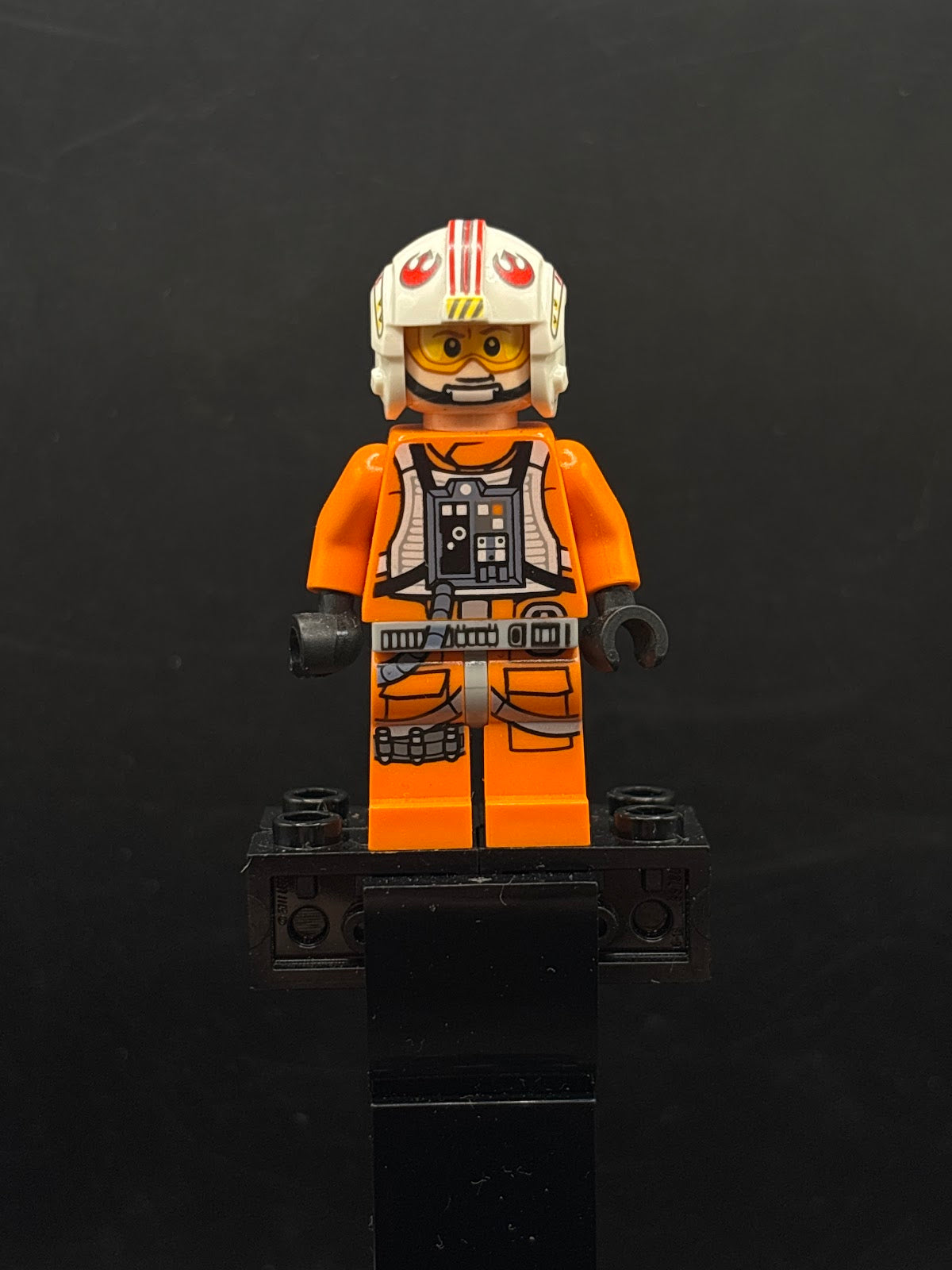 Luke Skywalker (Pilot, Printed Legs, Visor Up / Down) - Foto real - DagaBlocks