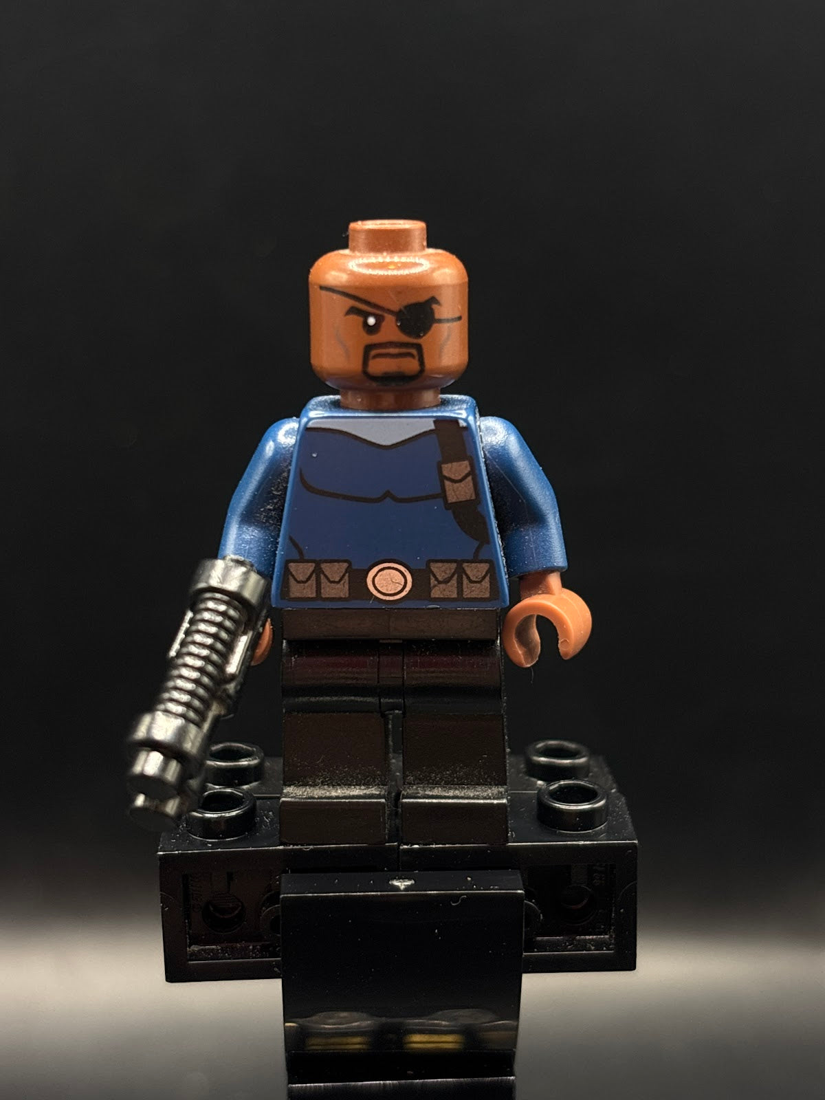 Nick Fury - Foto real - DagaBlocks