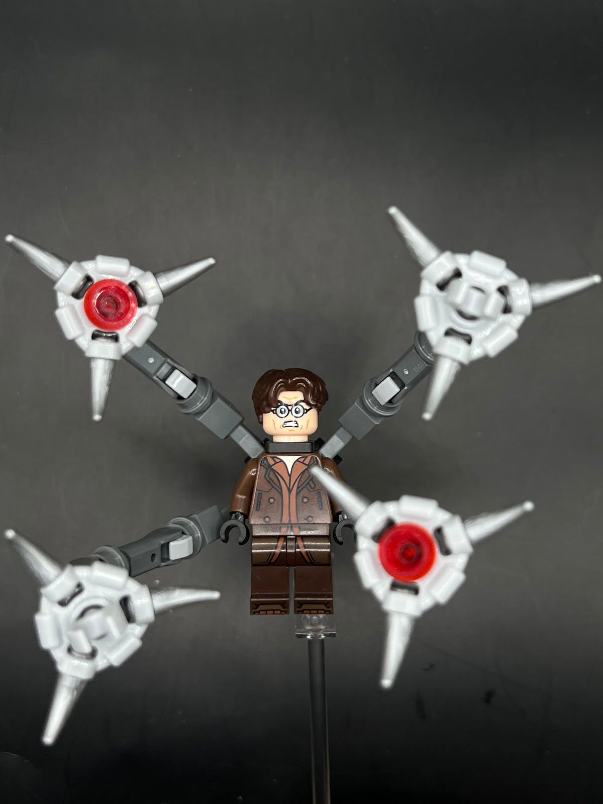 LEGO Minifigura Dr Octopus Café - Marvel Legendaria