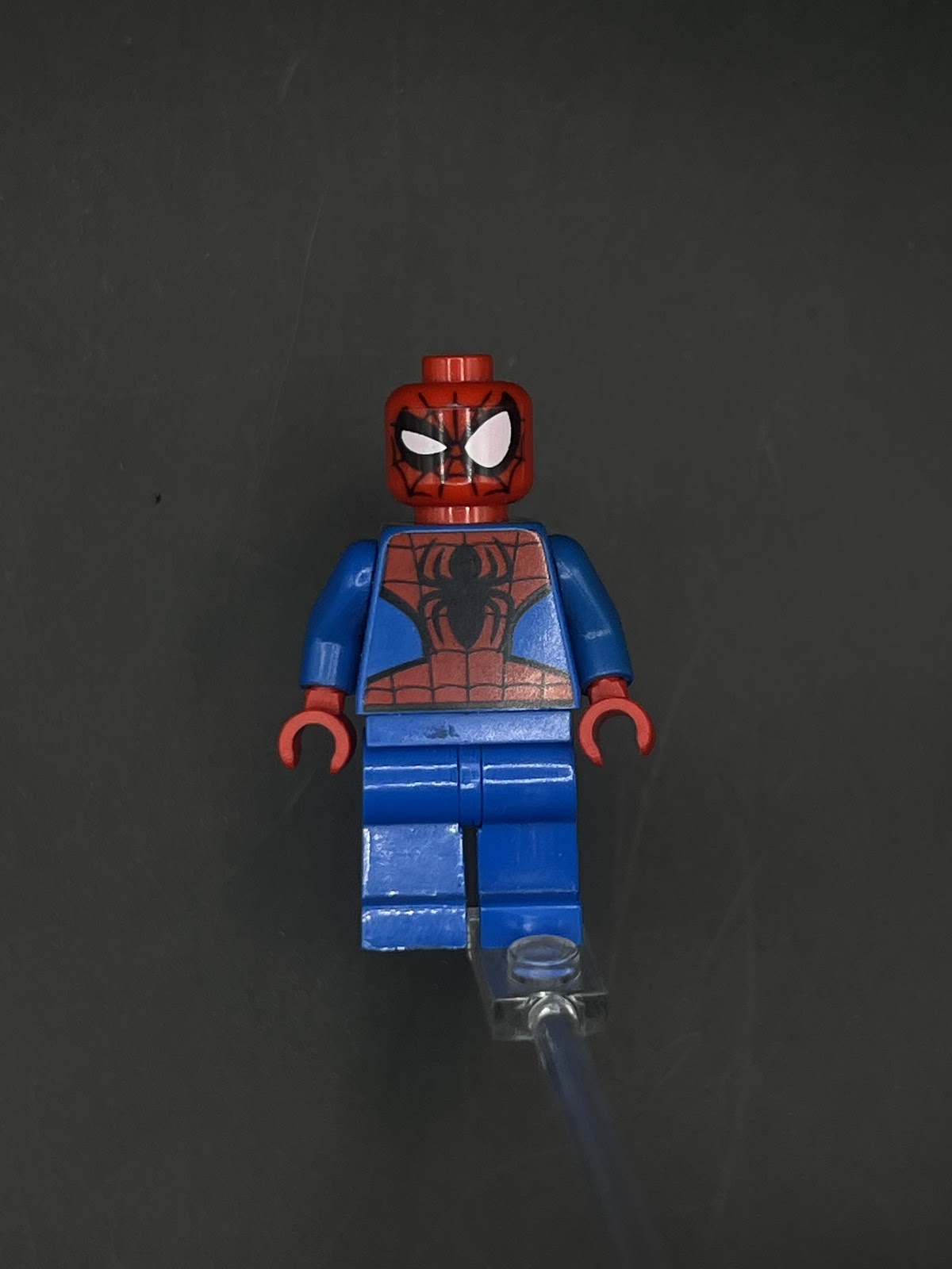 LEGO Minifigura Spiderman Cara De Duda - Marvel Épica