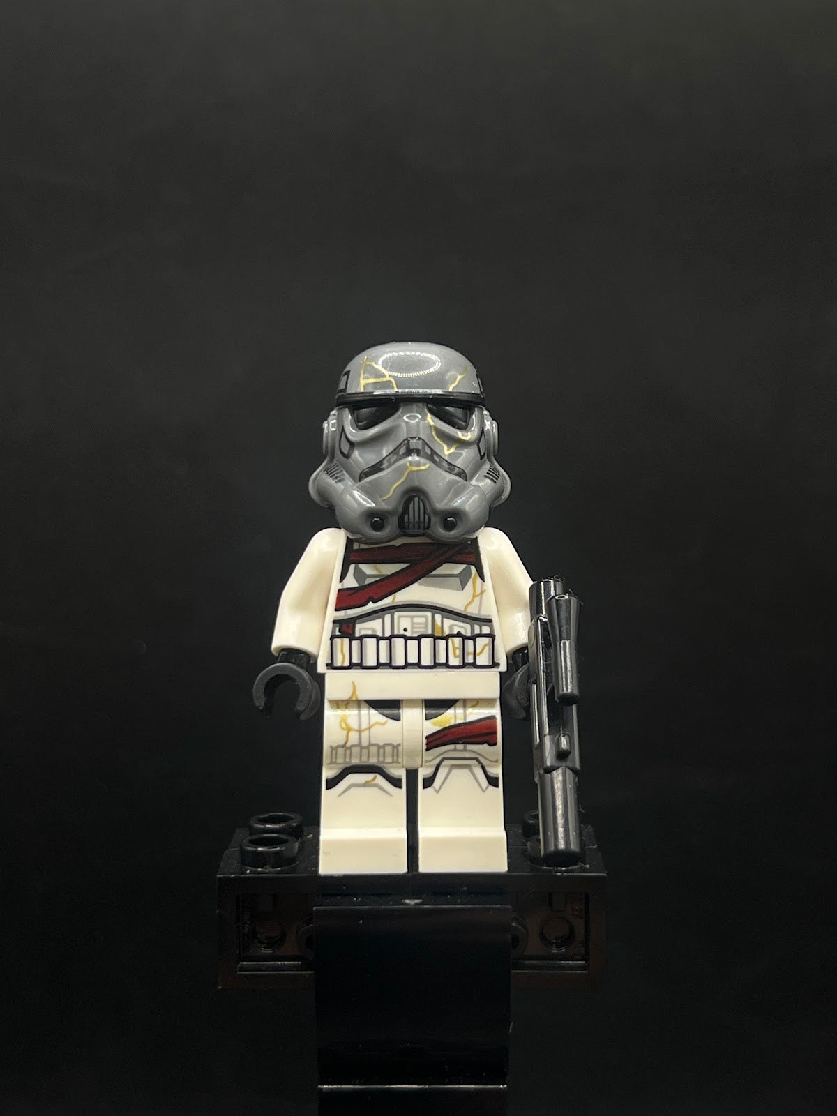 Night Trooper - Dark Bluish Gray Helmet - Foto real - DagaBlocks